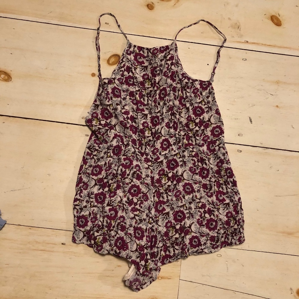Billabong Flowered Romper